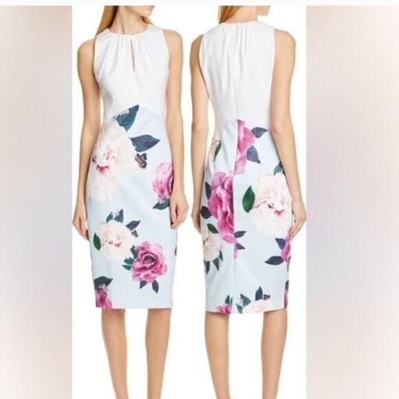 Ted Baker London Dresses & Skirts - Ted Baker London - Annile Magnificent Ruched Bodycon Dress size 3